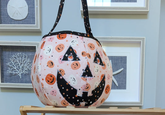 Large Custom Trick or Treat Pumpkin